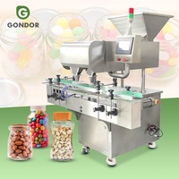 Machine de comptage et de conditionnement vibratoire à 8 canaux pour tablettes électroniques, pectine, bonbons gélifiés, chocolat, remplissage et conditionnement
