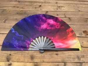 2025 Custom Printed Large Hand Folding Bamboo Fan New Style for Halloween - Product Image 6