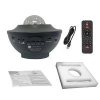 Projecteur laser LED USB télécommandé, ciel galactique, lumière de nuit étoilée, projecteur de lune et d'étoiles, haut-parleur pour la décoration de la chambre à Noël