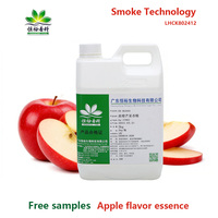 Arôme alimentaire saveur pomme, huile aromatique liquide, matériau d'inhalation sûr, sans nicotine, huile parfumée au tabac synthétique, fruit