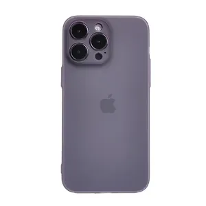 Capa de celular ultrafina premium, com borracha revestida, com câmera precisa, para apple iphone 14 pro max, capa traseira amarela