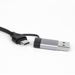 USB-C สำหรับการ์ดจับภาพวิดีโอ USB3.0 แบบสองในหนึ่งเดียว HD 4K 2K 1080P อลูมิเนียมอัลลอยด์เกมถ่ายทอดสดวิดีโอเกมแกร็บเบอร์ - Product Image 5