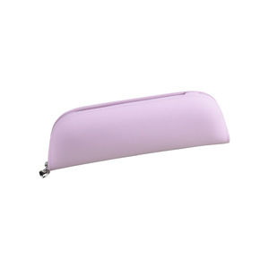 Organisateur de pinceaux de maquillage en silicone plat, moderne et minimaliste, en stock, sac zippé créatif de grande capacité, portable et anti-poussière - Product Image 4
