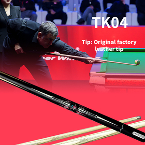 ASRB CUETK04 Stecca da Snooker in Acero Leggera e Resistente da 145 cm, con Giunto Singolo in Acciaio Inossidabile, in Legno di Frassino e Ebano, per Biliardo Sportivo Ronnie - Product Image 3