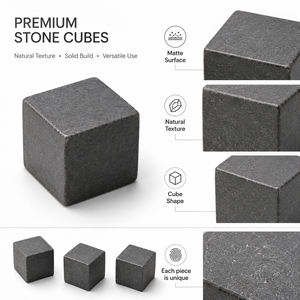 Cubo <span class=keywords><strong>de</strong></span> Shungita Natural Pulido, Piedra Negra, Mineral <span class=keywords><strong>de</strong></span> Carbono, Decoración Feng Shui para el Hogar, Coleccionable - Product Image 3