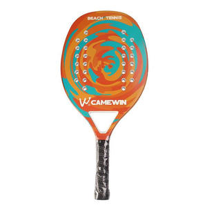Stock de gama media de carbono Beach Tennis Paddle 50cm 330g OEM Logo Ready Ship - Product Image 1