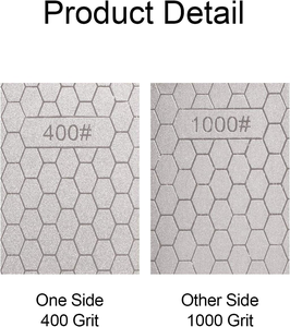 20pcs 8 סכין מחורר יהלום דו צדדי חידוד אבן שוט 400/1000 - Product Image 2