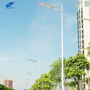 Farola Solar LED de 60V, Aleación de Aluminio, Celda Solar Mono Si, Montaje en Pared, Iluminación Exterior para Parques y Carreteras - Product Image 2
