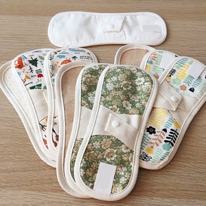 <span class=keywords><strong>Serviettes</strong></span> <span class=keywords><strong>hygiéniques</strong></span> réutilisables de qualité supérieure pour femmes, 100% coton, microfibre de bambou, pour le jour et la nuit - Product Image 2