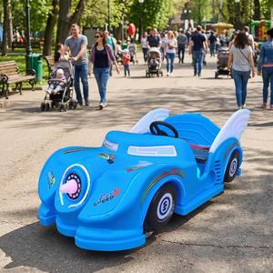 Voiture tamponneuse électrique lumineuse pour enfants, alimentée par batterie, en plastique, pour la maison, l'école et les centres commerciaux - Product Image 3
