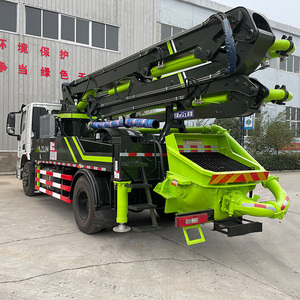 Pompe à béton montée sur camion chinois, moteur diesel, portée verticale 56m, productivité 170m3/h, bon prix - Product Image 6