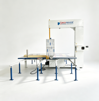 Machine de découpe verticale de mousse éponge haute performance avec grande table pour matelas – Ventes directes usine, sûre et efficace