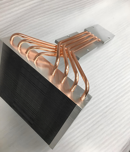 Высокопроизводительный радиатор Vc для процессора, алюминиевый пассивный теплоотвод с ребрами типа «зип-фин» для бытовой электроники - Product Image 3