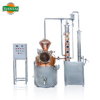 Whisky Soju Gin Vodka Brandy Alcool Sake Rhum 20HL 2000L Tiantai Grand Pot Encore Distillateur Équipement Cuivre Distillateur Machine