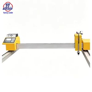 Machine de découpe CNC économique à portique léger pour petites ateliers, équipement de découpe de tôles métalliques personnalisable - Product Image 1