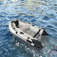 Luxe 8.2 FT 2.5 m air Mat Sol PVC Gonflable Yacht Bateau pour 3 Personnes Offshore Eaux Loisirs Surf
