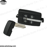 Coque de remplacement de clé de voiture de haute qualité, coque de clé de voiture intelligente pour Lincoln
