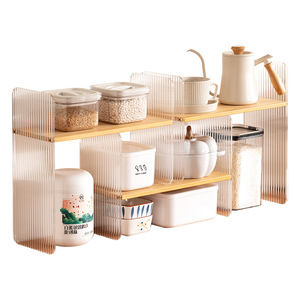 <b>Kitchen</b> countertop storage <b>rack</b>, multi-functional spice <b>rack</b>, simple storage <b>rack</b>, home dining sideboard storage <b>rack</b> - Product Image 5