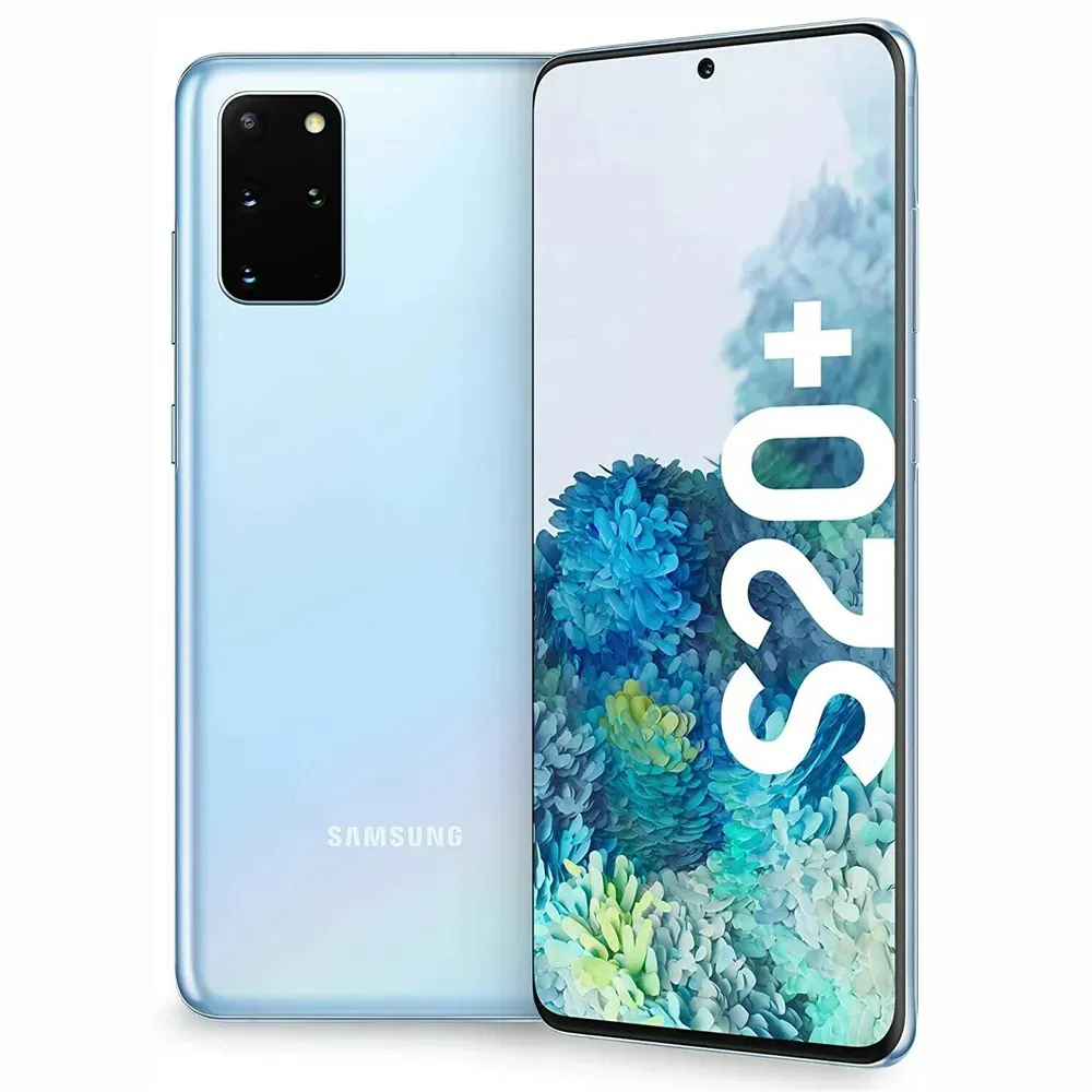 هاتف سامسونج جالاكسي S20+ S20 Plus 5G G986U1 6.7" 128/256/512GB ROM 12GB RAM Snapdragon NFC هاتف محمول أندرويد أصلي