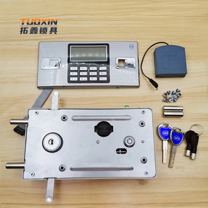 安全なファイルキャビネット用のデジタルキーパスワードパネルを備えたTuoxinLCD電子パスワードロック - Product Image 3