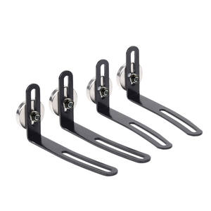 4PCS RC Car <span class=keywords><strong>Shell</strong></span> <span class=keywords><strong>Body</strong></span> Mount staffa a L in metallo con magnete per 1:10 RC Crawler Car Axial SCX10 90046 <span class=keywords><strong>D90</strong></span> - Product Image 2