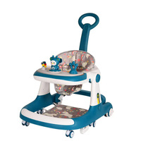 6 ~ 18 mois modèle Simple extérieur hauteur de siège réglable pas cher 6 roues trotteur pour bébé pour bébé