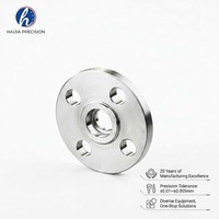 Supports de bride en acier inoxydable de haute précision usinés par CNC pour une tolérance de fabrication de 0,005-0,01 mm, personnalisables
