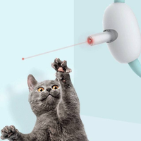 Automatique Chat Auto-jeu Laser USB Jouets Pet Cats Smart Interactive Self Hey Jouet Rouge Lasers Pointeur Chaser