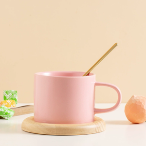 Customizable Candy-Colored Porcelain Coffee Mug Dishwasher Microwave Safe Sublime Design Logo Color Options Business Stocked - Product Image 5
