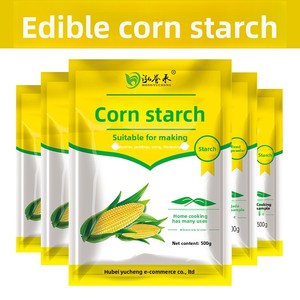 Harina de Maíz Comestible, Polvo para Hornear, Harina de Maíz para Pasteles, Polvo Espesante Comercial para Freír, Harina para Empanar, Harina de Maíz Doméstica, Bolsa de 500g - Product Image 2
