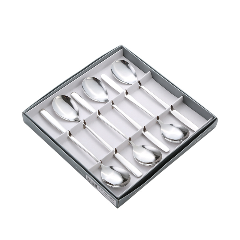 Korean-style 6-piece spoon gift box [304 stainless steel]