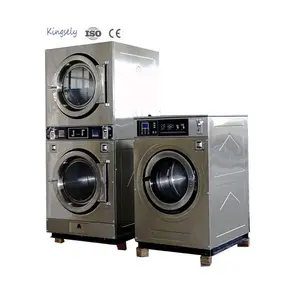 제조업체, 의류 상점 셀프 서비스 제공 15kg 동전 작동 상업용 세탁 세탁기