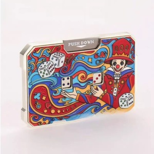 Lucky Flip Dice EDC Fidget Toy, Caja <span class=keywords><strong>de</strong></span> <span class=keywords><strong>Dados</strong></span> Metálica Esmaltada Pintada a Mano, <span class=keywords><strong>Juego</strong></span> <span class=keywords><strong>de</strong></span> <span class=keywords><strong>Dados</strong></span> Coleccionable con Temática <span class=keywords><strong>de</strong></span> Mago y Payaso - Product Image 6