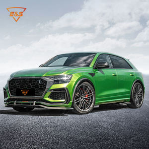 Kit carrosserie en fibre de carbone sèche style <span class=keywords><strong>ABT</strong></span> pour Audi RSQ8, comprenant un becquet avant, un diffuseur arrière, un séparateur et des extensions de jantes, pour une mise à niveau style <span class=keywords><strong>ABT</strong></span>. - Product Image 2