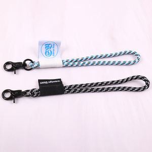 Cordino in gomma di Silicone blu etichetta personalizzata con pulsante a pressione per il titolare della carta - Product Image 4