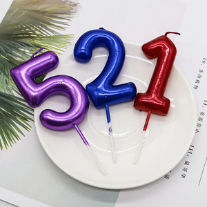 Bougie d'anniversaire personnalisée en <span class=keywords><strong>cire</strong></span> de paraffine - Le <span class=keywords><strong>meilleur</strong></span> choix pour les fêtes, les décorations du Ramadan et d'Halloween - Product Image 4