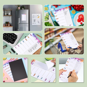 Bloc-notes magnétique personnalisé A5/A4/B5 non daté, liste de choses à faire, bloc-notes à feuilles détachables, planificateur quotidien/hebdomadaire, liste de courses, liste de points à vérifier, notes adhésives, bloc-notes mémo - Product Image 4