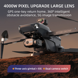 โดรน JXI KF106 Max Rc พร้อมกล้องคู่ ระบบ GPS กลับอัตโนมัติ หลบหลีกสิ่งกีดขวาง กล้อง FPV 4K HD - Product Image 2