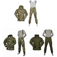 Ensemble uniforme tactique SIVI, style Gorka, camouflage, combinaison de combat 2 pièces, veste et pantalon pour la chasse en plein air
