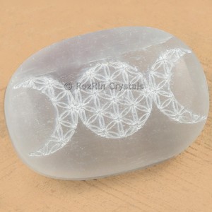 Seven Chakra Selenite ปาล์มหิน - Product Image 2