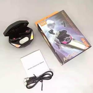 게임 이어폰 X15 Pro TWS 무선 BT 디지털 디스플레이 저지연 인이어 노이즈 감소 헤드폰 마이크가 있는 스포츠 이어버드 - Product Image 4