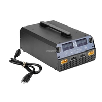 EV-PEAK U4-HP Intelligent Balance Charger 6-14S 2400W LiPo/LiHV/Smart Charger untuk Penyemprotan Pertanian