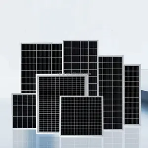 Küçük boy mini GÜNEŞ PANELI 5w-150w 6v 12v 18v 15w 20w 30w 40w 50 Watt özel Panel güneş