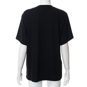 Camiseta Japonesa con Cuello Redondo y Estampado de Grafiti para Mujer, Camiseta Negra Gráfica de Manga Corta, Holgada e Informal, para Hombre, Estilo Veraniego, Tendencia Y2K, Tops Extra Grandes - Product Image 6