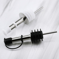 Verseur en acier inoxydable pour bouteilles – Bec verseur pour huile, vinaigre, vin – Distributeur pour cuisine, bar, bouteilles en verre