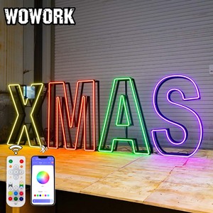 2026 WOWORK Chiffres géants lumineux en métal effet miroir infini <span class=keywords><strong>Abyss</strong></span> Marquee de 3, 4, 5 pieds (1m, 120cm) pour location d'événements et fêtes d'anniversaire - Product Image 3
