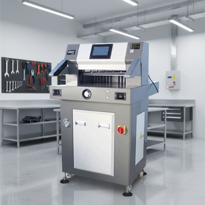 Heavy Duty <b>Hydraulic</b> Paper <b>Cutter</b> Machine Electric Semi-Automatic A4 Paper Size Paper Cutting Machine - Product Image 1