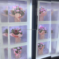 Conception anti-effraction pour la distribution automatique de bouquets de fleurs 4-25 ℃   Distributeur automatique réfrigéré réglable pour fleurs
