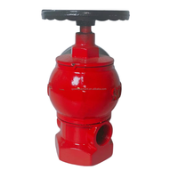 Pasokan Pabrik Wanlian SNZW65-I-Y DN65 Rotary Fire Hydrant, Rotary Bend Pendek Dengan Port Gulungan Selang Terpasang