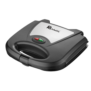 Anbolife - <span class=keywords><strong>Meilleur</strong></span> appareil à petit-déjeuner - Plaques à gaufres - Appareil à sandwich électrique compact automatique à 2 tranches avec contrôle de la température antiadhésif - Product Image 6